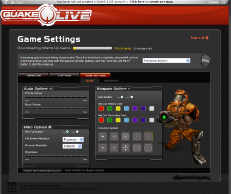 Quake Live Setup 6 Quake Live Setup 6