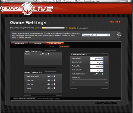 Quake Live Setup 7 Quake Live Setup 7
