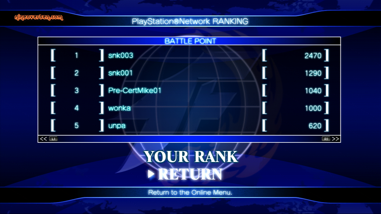 King of Fighters XII Multiplayer Blow-out! – Nine Over Ten 9/10