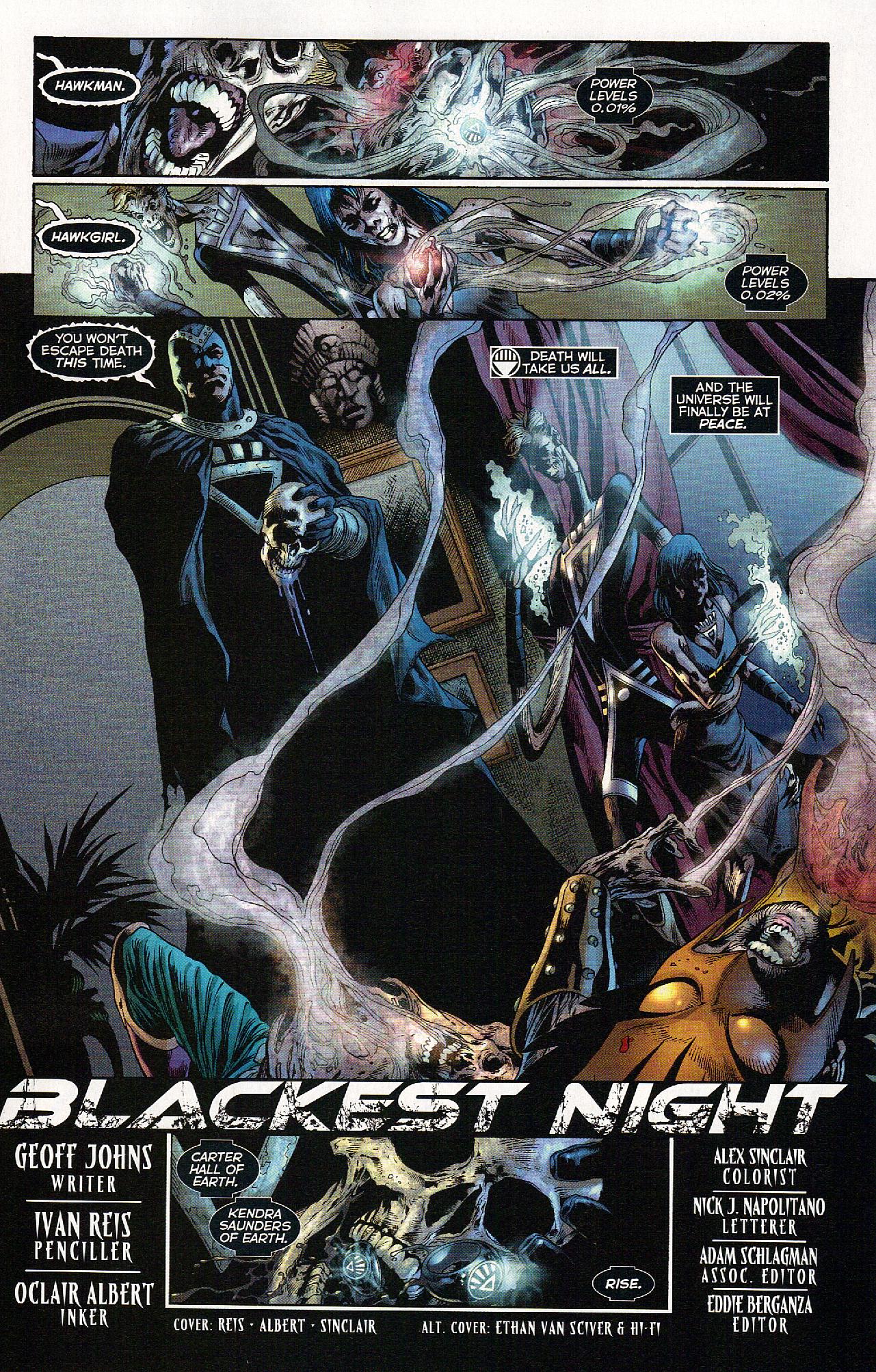 blackest night complete collection
