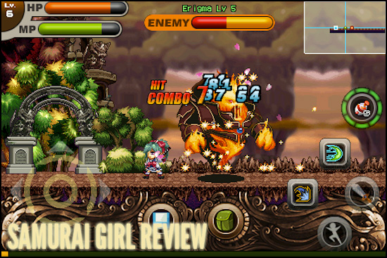 Samurai Girl Iphone Game Review Best Of Breed 2d Rpg Nine