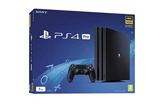 Box shot of a PS4 Pro console